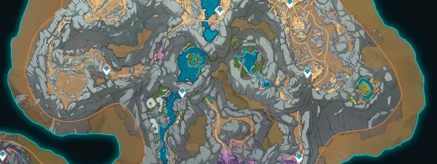 Интерактивная карта Разлом: Подземные шахты
